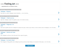 Tablet Screenshot of feelingart.blogspot.com