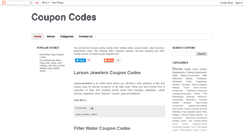 Desktop Screenshot of codescoupon.blogspot.com