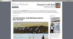 Desktop Screenshot of gauguinsloft.blogspot.com
