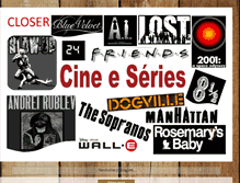 Tablet Screenshot of cineeseries.blogspot.com