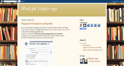 Desktop Screenshot of ipadbloggen.blogspot.com