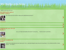 Tablet Screenshot of mishuellasenlaarena-eugenia.blogspot.com