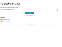 Tablet Screenshot of ngdisenointerior.blogspot.com