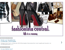 Tablet Screenshot of fashionistacentral.blogspot.com