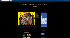 Desktop Screenshot of albertoshowsdesalsa.blogspot.com