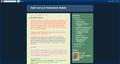 Desktop Screenshot of mathsavvyhollenbeckmiddle.blogspot.com