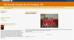 Desktop Screenshot of donde-cortesdelafrontera.blogspot.com