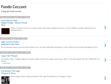 Tablet Screenshot of fondo-cecconi.blogspot.com