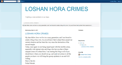 Desktop Screenshot of loshonhoracrimes.blogspot.com