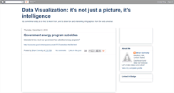 Desktop Screenshot of brian-datavisualizations.blogspot.com