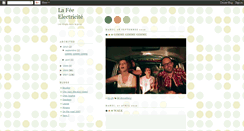 Desktop Screenshot of lafeeelectricite.blogspot.com