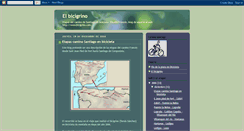 Desktop Screenshot of caminosantiago-bicigrino.blogspot.com