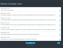 Tablet Screenshot of mortyscomedyjoint.blogspot.com