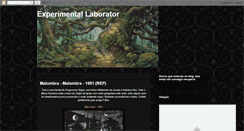 Desktop Screenshot of experimentalaborator.blogspot.com