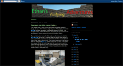 Desktop Screenshot of ethansvivifyingadventures.blogspot.com