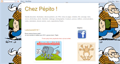Desktop Screenshot of chezpepito.blogspot.com