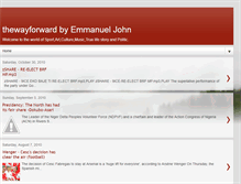 Tablet Screenshot of john-emmanuel.blogspot.com