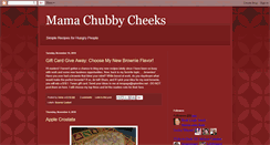 Desktop Screenshot of mamachubbycheeks.blogspot.com