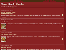 Tablet Screenshot of mamachubbycheeks.blogspot.com