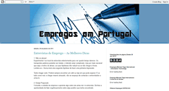 Desktop Screenshot of empregos-portugal.blogspot.com