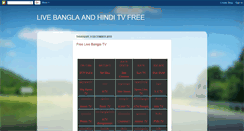 Desktop Screenshot of livebanglatv.blogspot.com