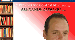 Desktop Screenshot of alexanderalcalde.blogspot.com