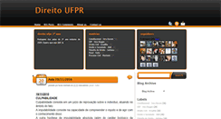 Desktop Screenshot of direitoufpr2.blogspot.com