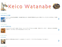 Tablet Screenshot of keicowatanabe.blogspot.com