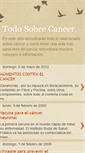 Mobile Screenshot of como-prevenir-el-cancer.blogspot.com