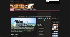 Desktop Screenshot of mymefashions.blogspot.com