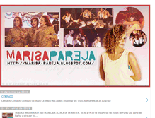 Tablet Screenshot of marisa-pareja.blogspot.com
