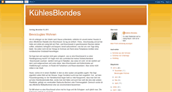 Desktop Screenshot of kuehlesblondes.blogspot.com