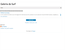 Tablet Screenshot of galeriadosurf2010.blogspot.com