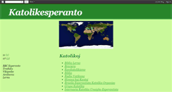 Desktop Screenshot of katolikesperanto.blogspot.com