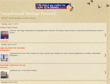 Tablet Screenshot of encycloworldheritagepostcard.blogspot.com