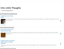 Tablet Screenshot of chiclittlethoughts.blogspot.com