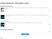 Tablet Screenshot of andrehenderson.blogspot.com