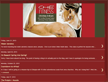 Tablet Screenshot of chefitness.blogspot.com