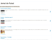 Tablet Screenshot of jornaldofutsal.blogspot.com