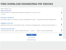 Tablet Screenshot of engineeringpdf.blogspot.com