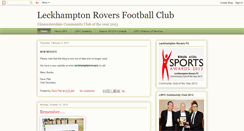 Desktop Screenshot of leckhamptonrovers.blogspot.com