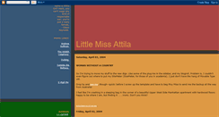 Desktop Screenshot of littlemissattila.blogspot.com