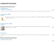 Tablet Screenshot of anatomiahumanaenlafisioterapia.blogspot.com
