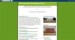 Desktop Screenshot of gilroycommunitygarden.blogspot.com