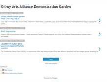 Tablet Screenshot of gilroycommunitygarden.blogspot.com