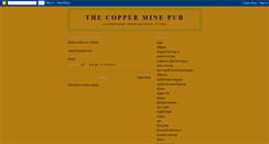 Desktop Screenshot of copperminepub.blogspot.com