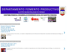 Tablet Screenshot of fomentoproductivorengo.blogspot.com