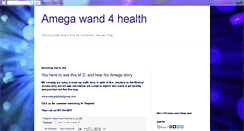 Desktop Screenshot of amegawand4health.blogspot.com