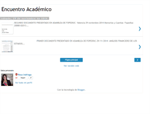 Tablet Screenshot of eacademico.blogspot.com