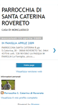 Mobile Screenshot of parrocchiascaterina.blogspot.com